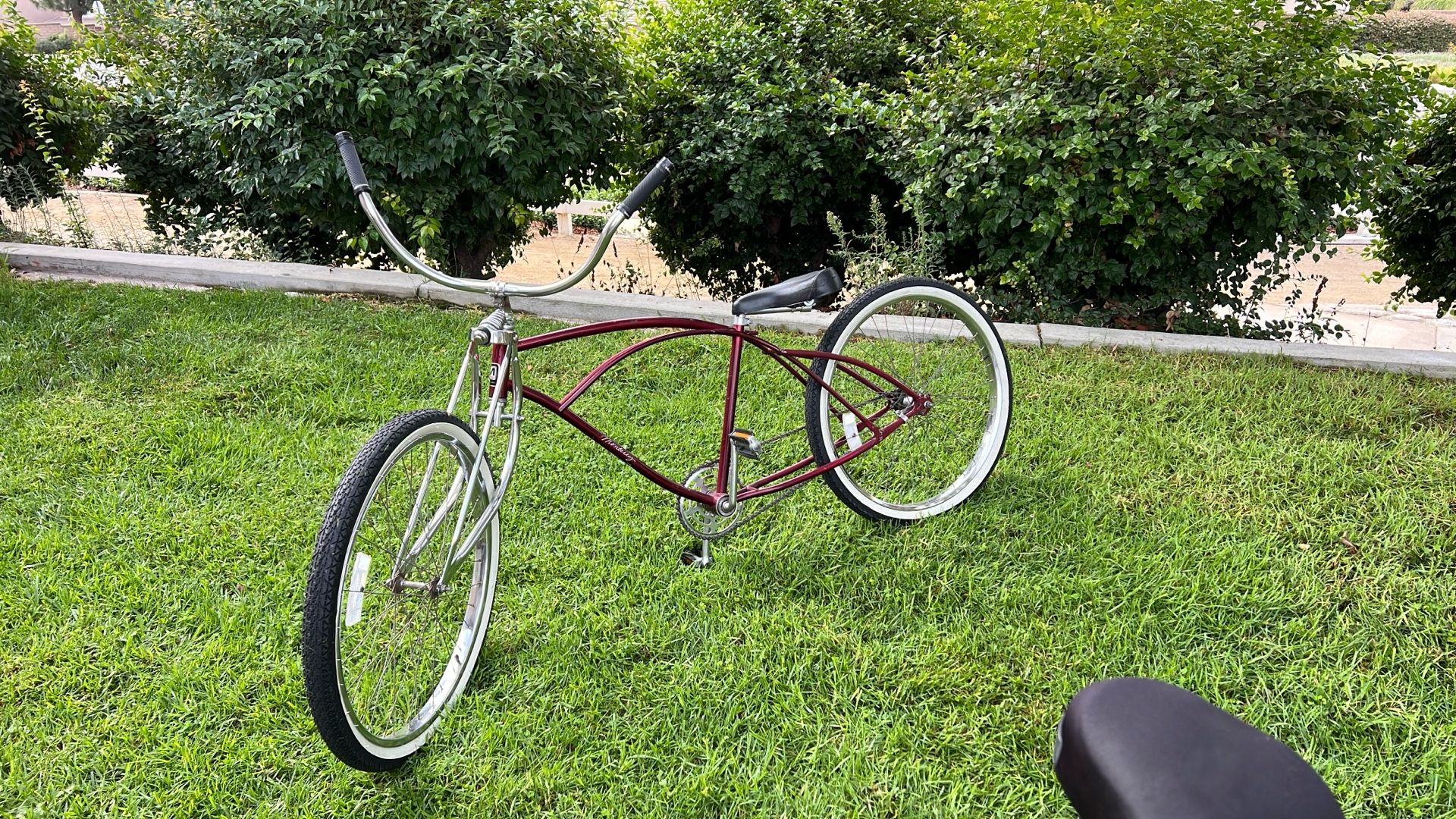 Stretched Beach Cruiser bike