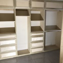Closet  & Shelves & Pantry’s 