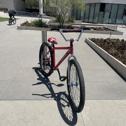 Throne 29er Fire Red (signed By Rozatti And Chris Surfs)