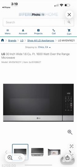 Lg microwave and dishwasher