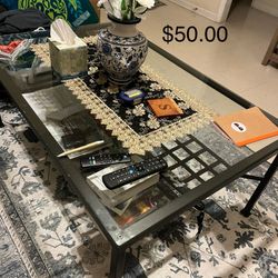 Glass Coffee Table 