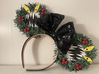 Mickey Ears Monster Wreath Ears