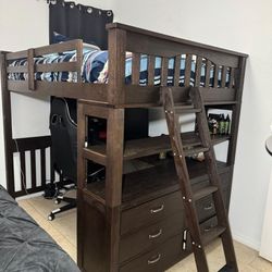Bunk Bed With Office 