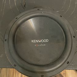 12in Kenwood Excelon Subwoofer 