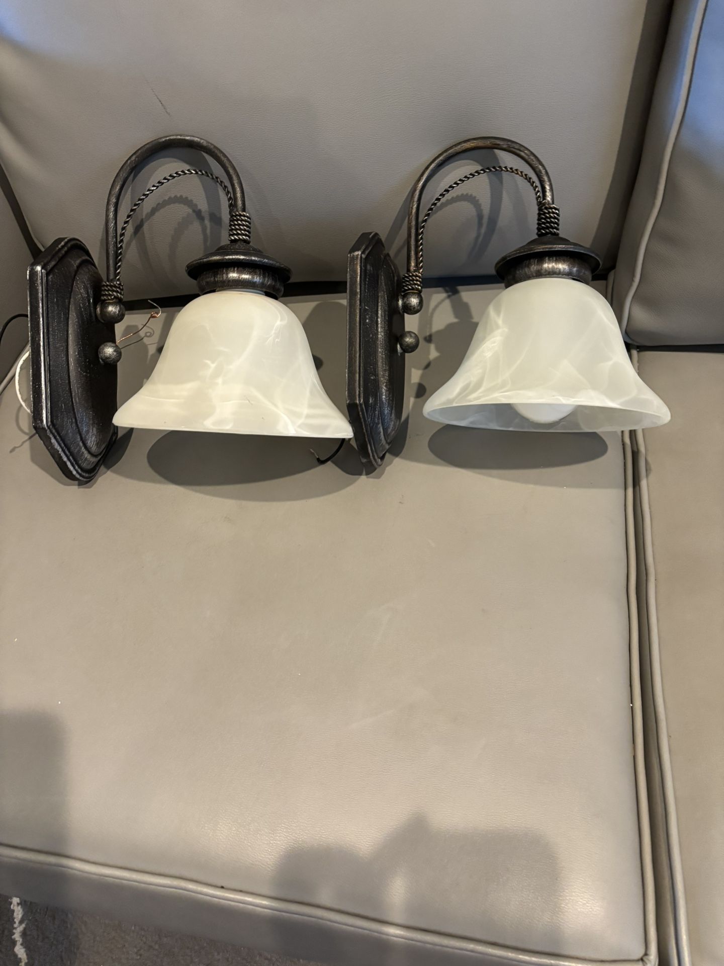 2 Wall Lights $10 Each