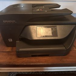Hp Fax Machine And Printer With Brand New ink 