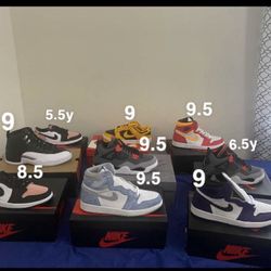 Jordan’s and Dunks For sale All Ds