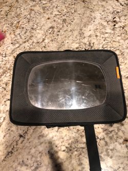 Rear view baby mirror