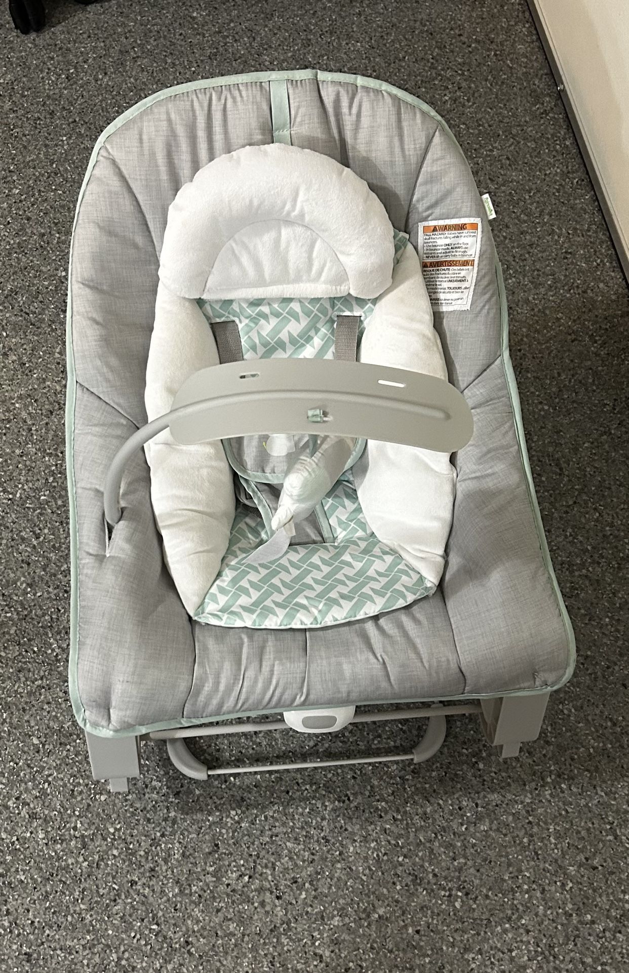 Ingenuity Keep Cozy 3-in-1 Grow with Me Vibrating Baby Bouncer, Seat & Infant to Toddler Rocker, Vibrations & -Toy Bar, 0-30 Months Up to 40 lbs (Weav