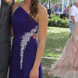 Purple Prom Formal Dress