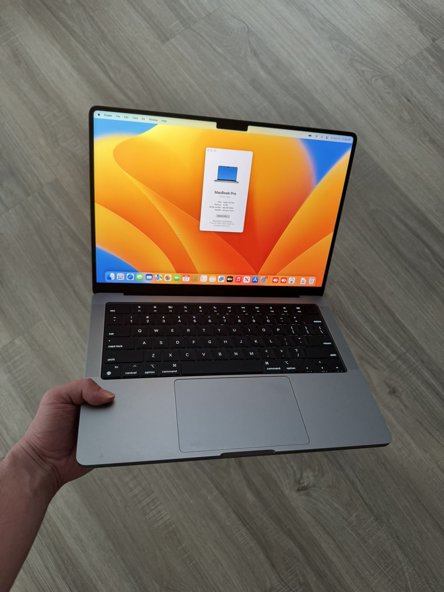 2023 MacBook Pro with M2 PRO Chip