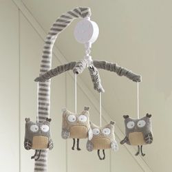 Levtex Baby Night Owl Musical Mobile