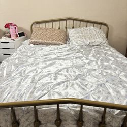 Gold Queen Bed Frame