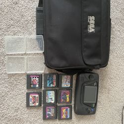 Sega Game Gear + 8 Games (hablo Espanol)