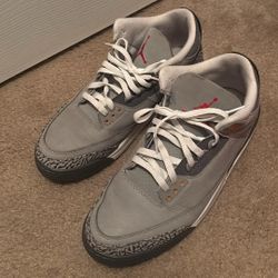 Cool Grey Jordan 3s 
