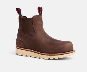 Red wings boots
