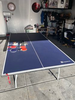 Foldable Ping Pong Table