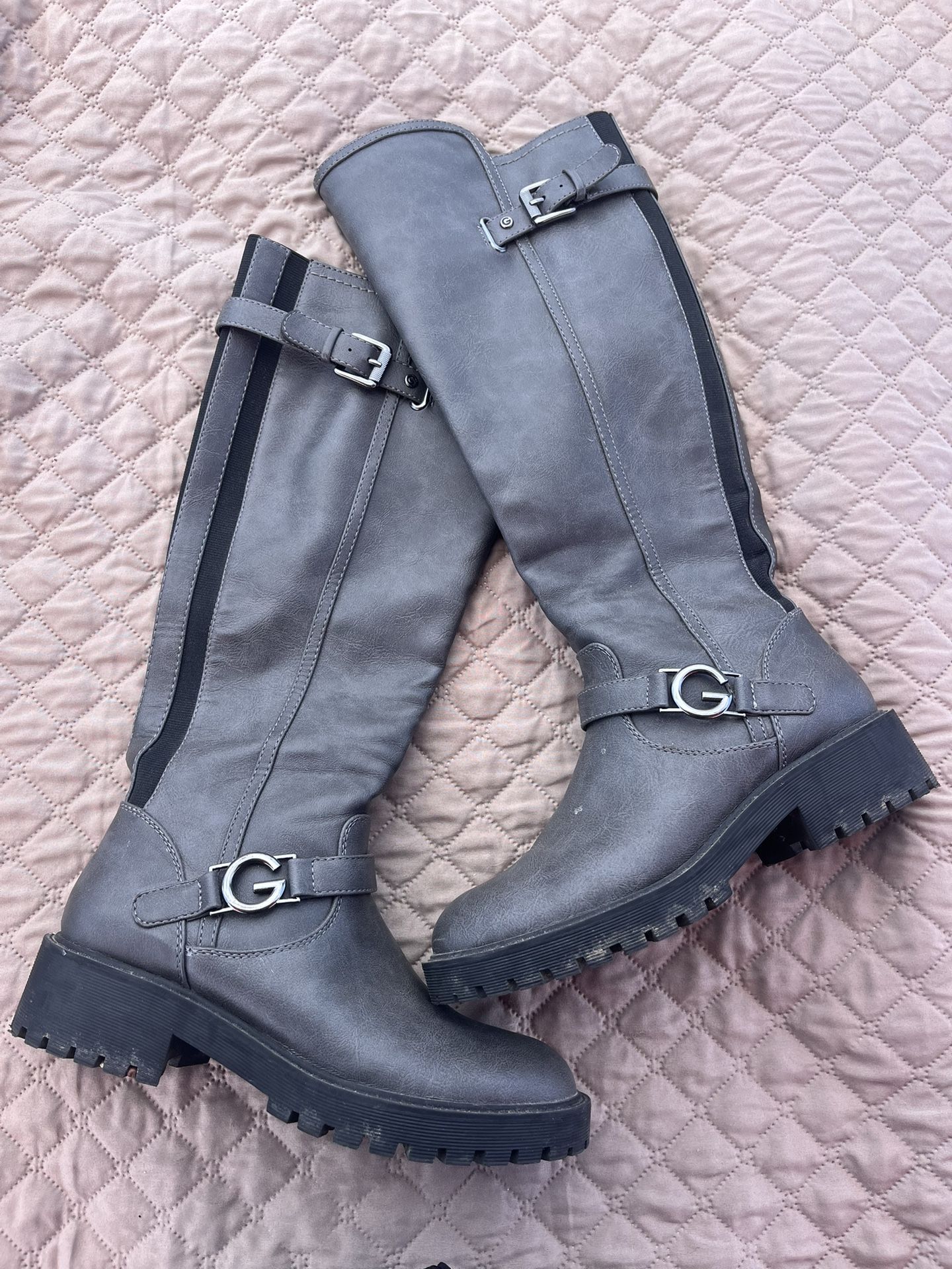 Grey Boots