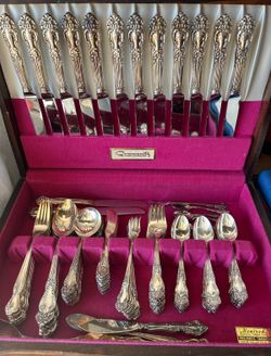 Silver Plated Silverware Set