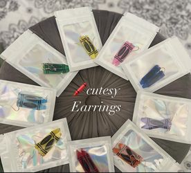 Crayon Earrings