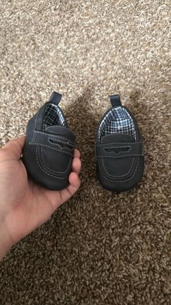 Baby Boy (Size: 2) Dressy Slip Ons 