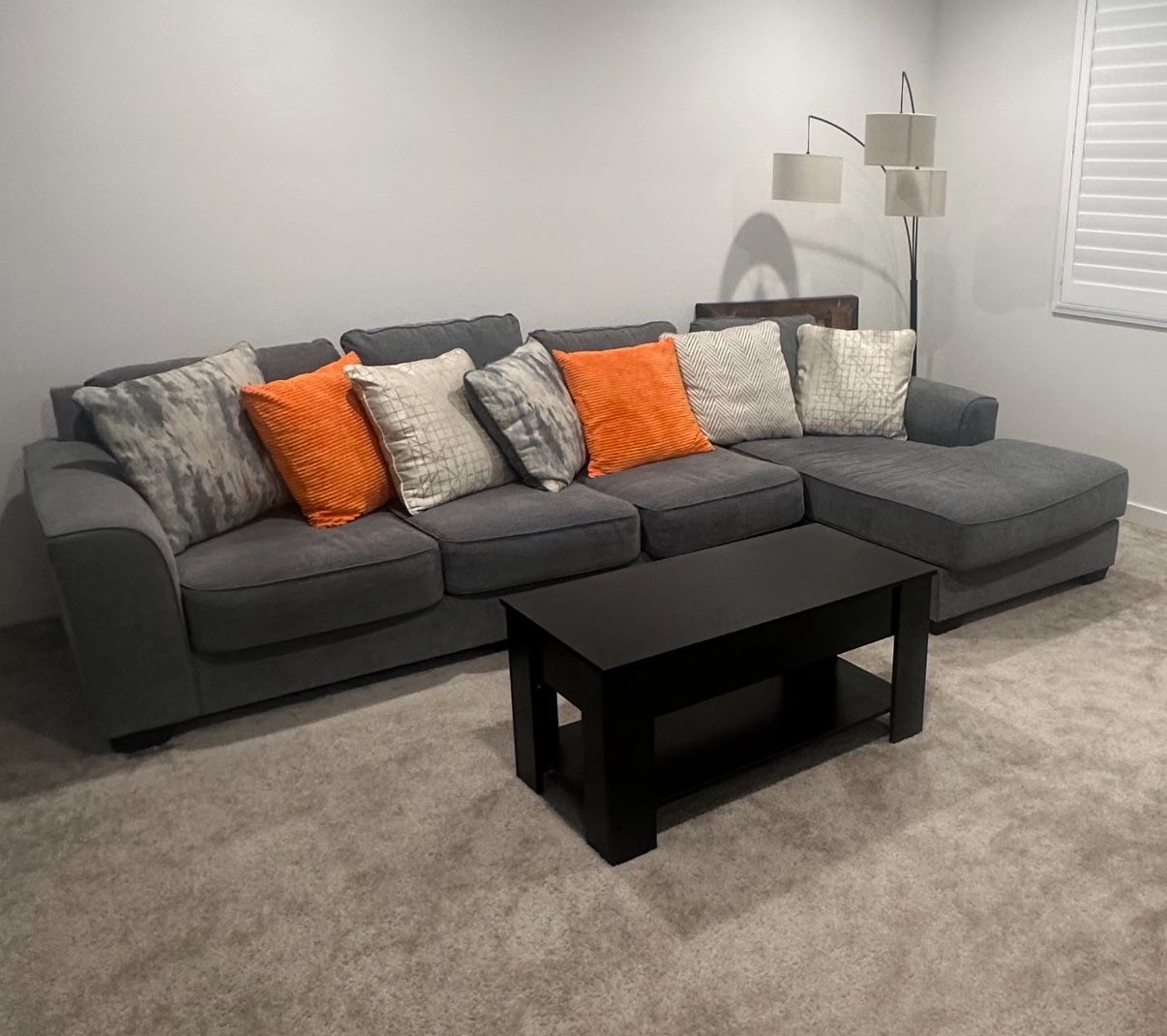 Ashley’s Furniture Sofa Set w/ chaise