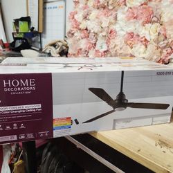 Home Decorators Collection
Ester 54 in. White Color Changing Integrated LED Indoor/Outdoor Matte Black Ceiling Fan with Light Kit and Remote