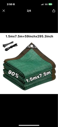 Fence tarp 5x25 feet brand new in box