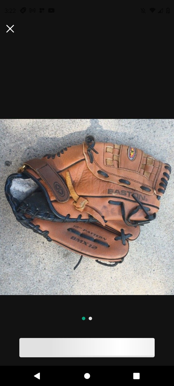 Easton Softball Glove