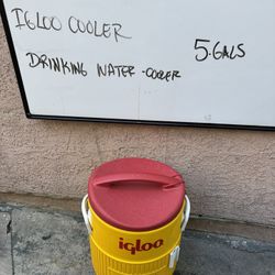 Igloo Cooler Drinking Water