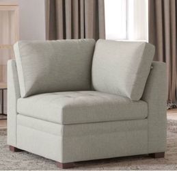 Thomasville Tisdale Corner Chair, Beige