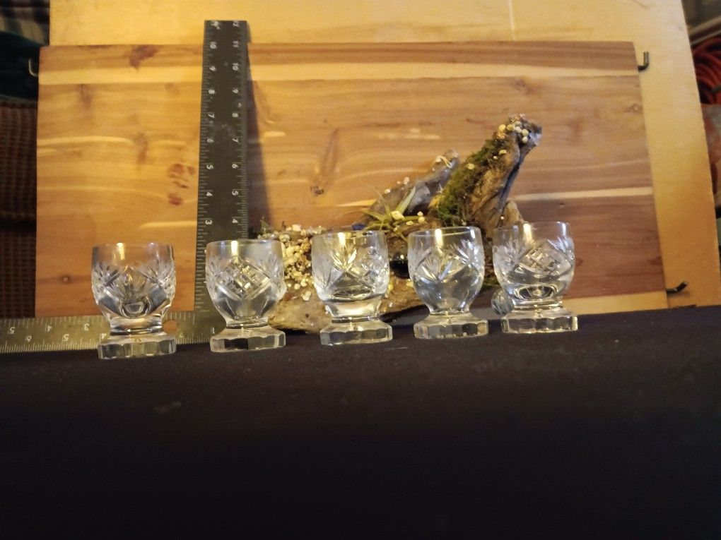 Hand Cut Crystal Glassware