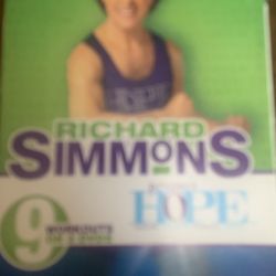 DVD Workout Exercise Fitness Weight Loss Project Hope Richard Simmons 
