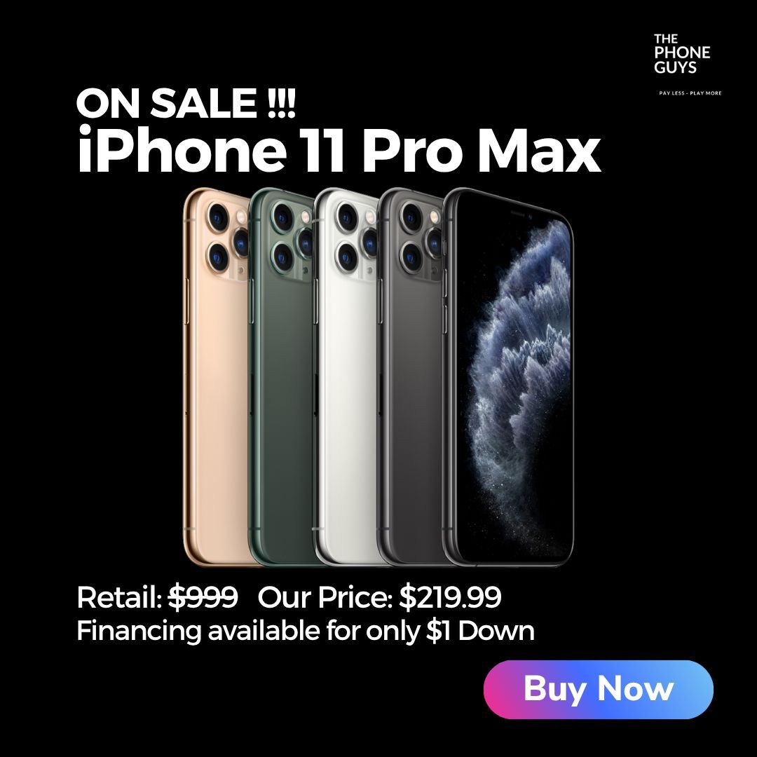π± iPhone 11 Pro Max β Starting at Just $229.99 | Save Up to $900 + 6-Month Warranty