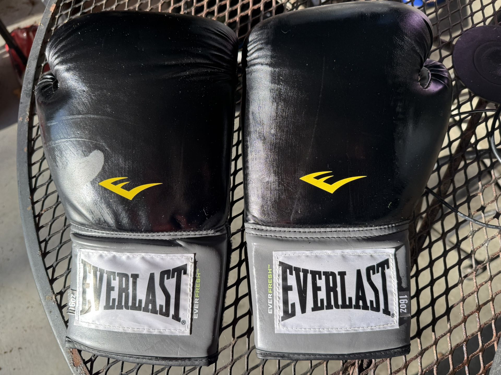 Everlast Heavy Bag Training Boxing Gloves: Like New 16Oz