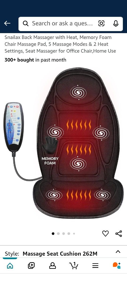 Back Massager With Heat 
