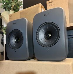KEF LSX II LT Premium Wireless Bookshelf Speakers | 200W Hi-Fi | Multiroom Audio | Uni-Q Driver