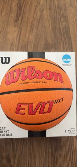 New Wilson Evo Nxt Basketball Scarlet Official Size