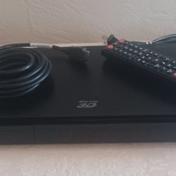  Samsung 3D Blu-ray DVD Player  BD-D5500 Black~ w/ Remote And HDMI 