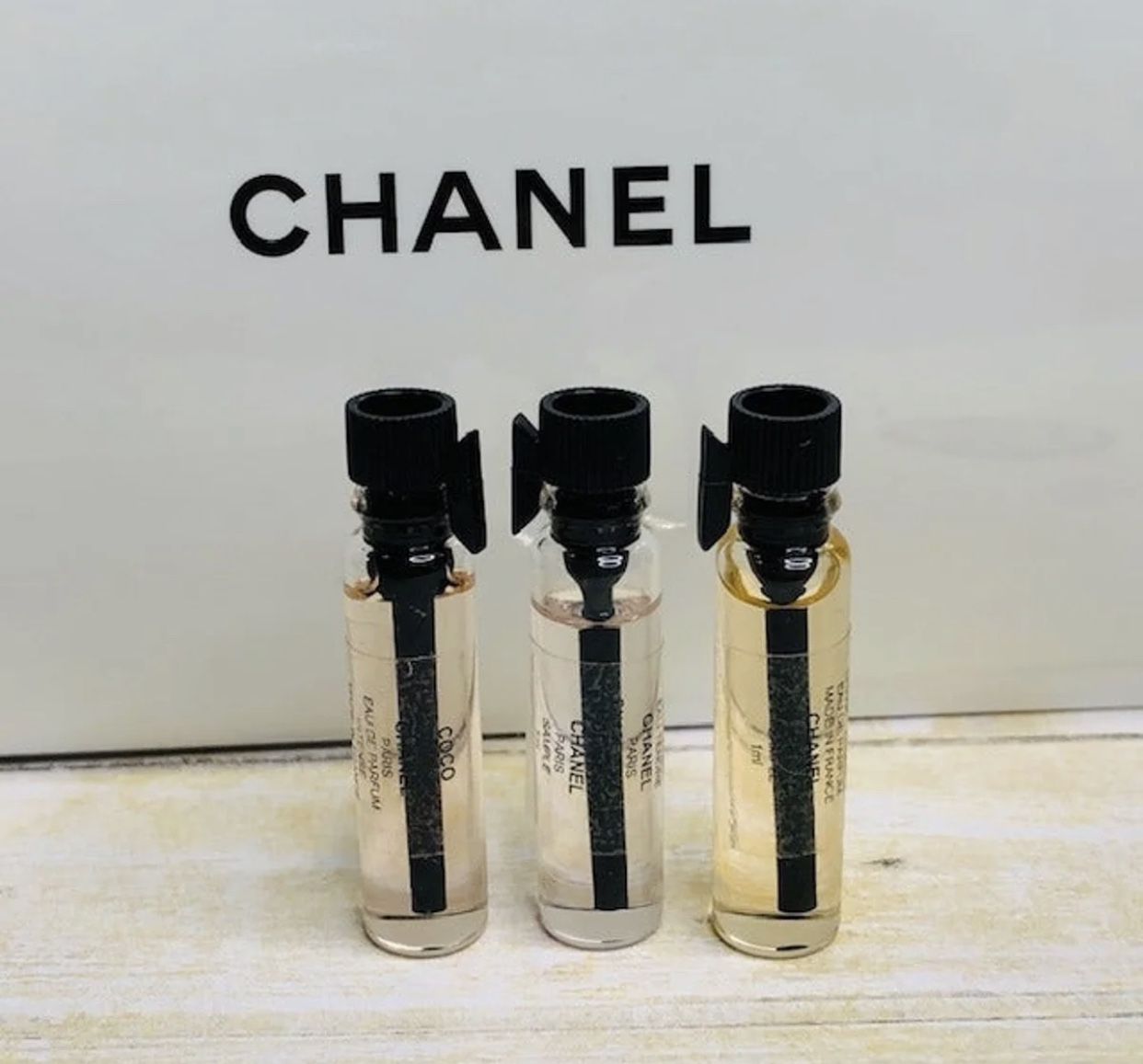 Bundle 3 Chanel perfume Luxury Splash vials