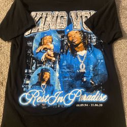 King Von Graphic T-Shirt - Black – Size M