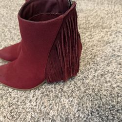 New Worms Burgundy Boots 