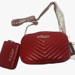 Bebe Tyler Camera Crossbody with Wallet