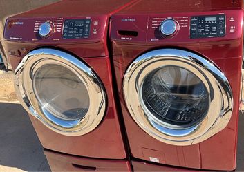 Samsung Front Load Washer and electric Dryer Set
