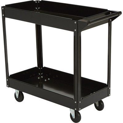 30 In. X 16 In. Two Shelf Steel Service Cart 7 total available