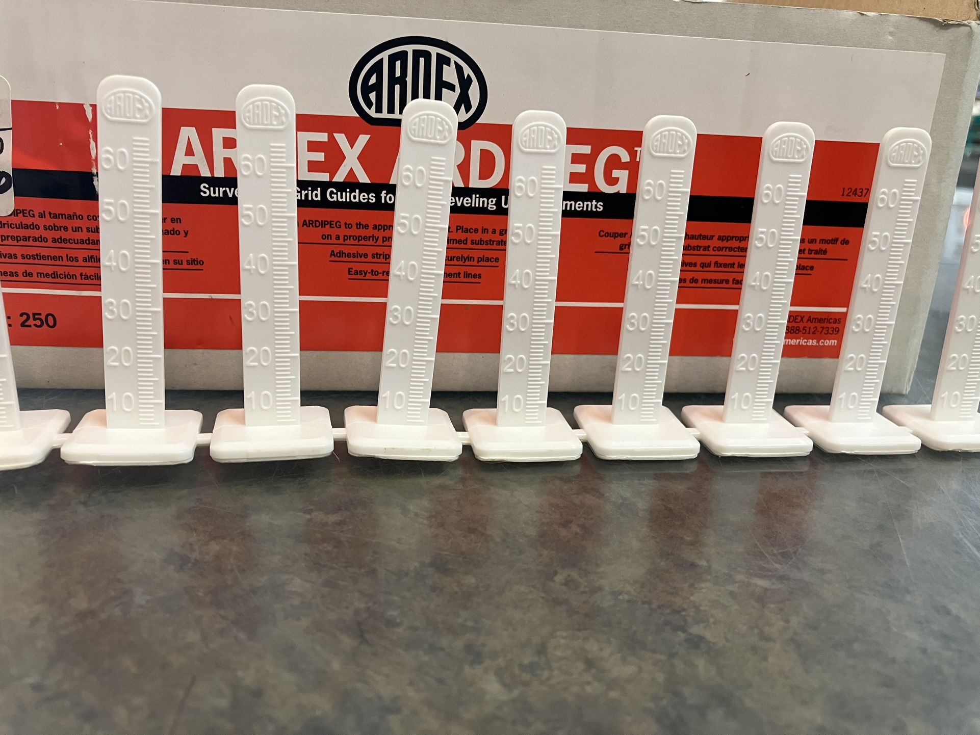 Ardex Self Leveling Pins