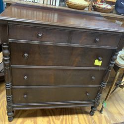 Antique Chest Of Drawers Dresser 