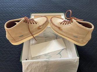 🔥 BRAND NEW SEBAGO KEUKA MID MEN'S BOOTS - SIZE 10 - Beige Camel 🔥