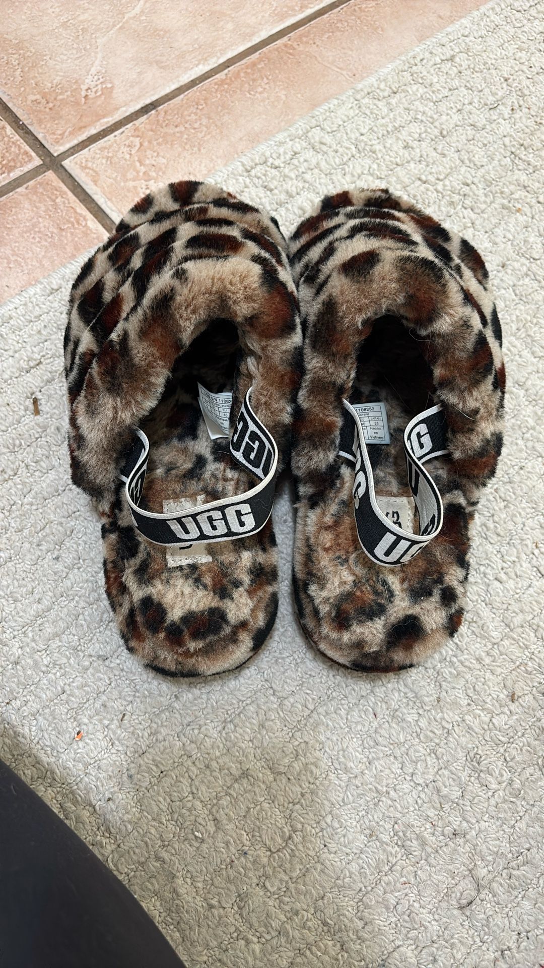Ugg Leopard Slip ons