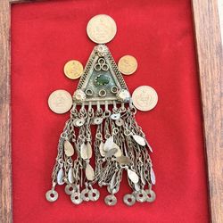 Vintage Handmade Decor – Unique Shadow Box – Real Coins